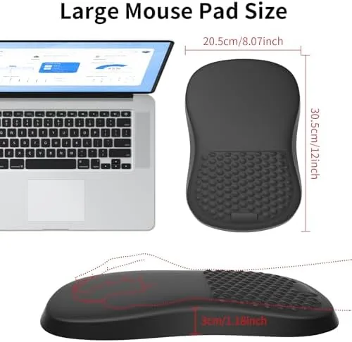 Another view of the Ergonomic Mouse Pad with Wrist Rest Support, Mousepad with Comfortable