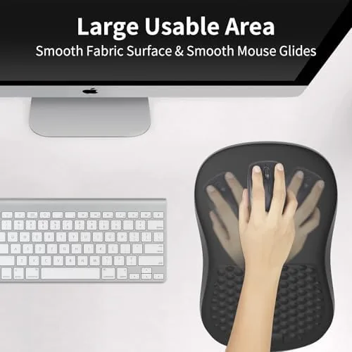 The Ergonomic Mouse Pad with Wrist Rest Support, Mousepad with Comfortable compared in context