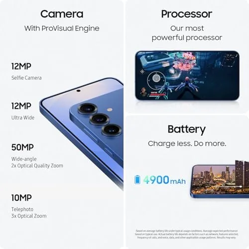 The Samsung Galaxy S25+ Cell Phone, 256GB Smartphone, Unlocked Android, AI compared in context