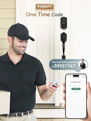 Another view of the Keyless Entry Door Lock with Handle,Fingerprint Smart Front Door Lock