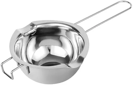 The 600ML stainless steel melting bowl resting over its water pot