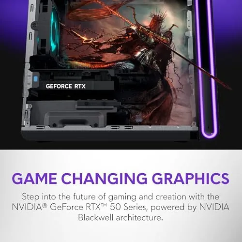 A racing game running on the Aurora at high frame rate