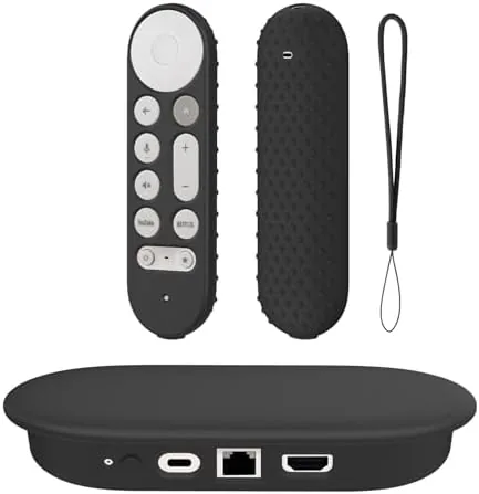 Silicone Cover Case for Google TV Streamer 4K 2024 ，Protective Sleeve Set for Google Review: Tested and Rated