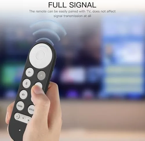 Another view of the Silicone Cover Case for Google TV Streamer 4K 2024 ,Protective