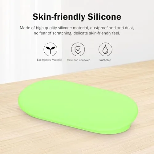 Close look at the Silicone Glow Cover Case for Google TV Streamer 4K 2024 build quality