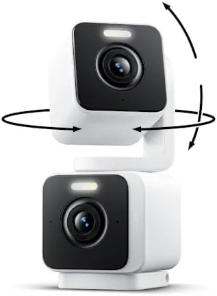 WYZE Duo Cam Pan Indoor/Outdoor IP65 2K 360° Pan/Tilt Smart Home Security Camera with Review: Tested and Rated