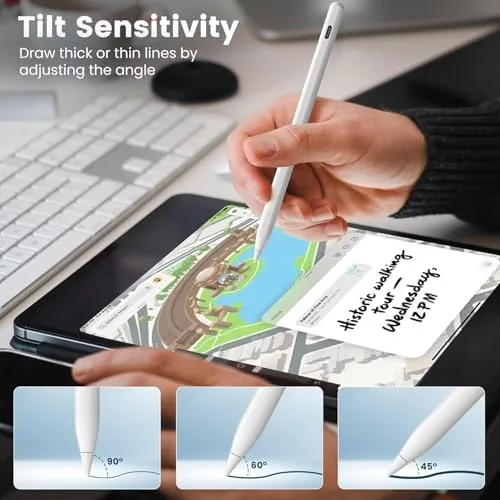 The Penlike Pencil for Apple iPad 2026-2018, Fast Charge Stylus Pen compared in context