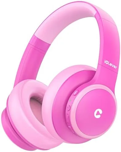 Overview of the iClever BTH26 Active Noise Cancelling Headphones for Kids, 60H Playtime