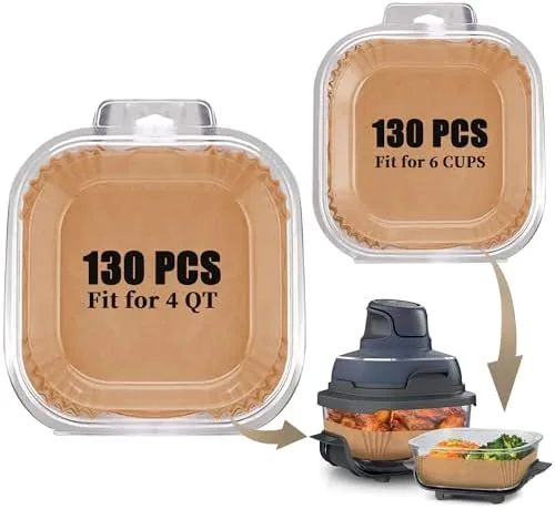260pcs Air Fryer Liners Disposable for Ninja Crispi 4-in-1 Glass Air Fryer | Air Review: Tested and Rated