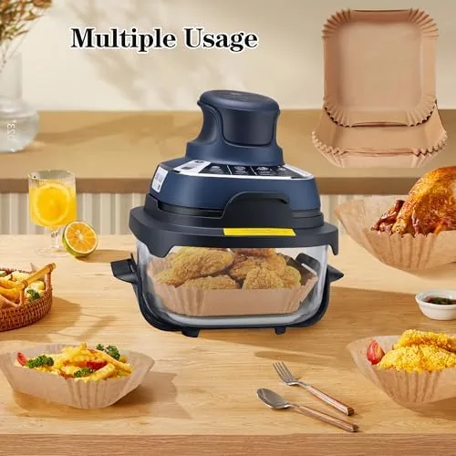 The 260pcs Air Fryer Liners Disposable for Ninja Crispi 4-in-1 Glass compared in context