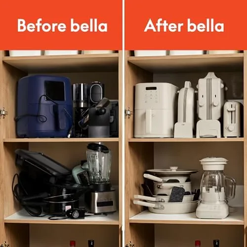 Testing the bella Fits-Anywhere™ 6qt Slim Air Fryer with Non-Toxic Coating, Plum over two weeks