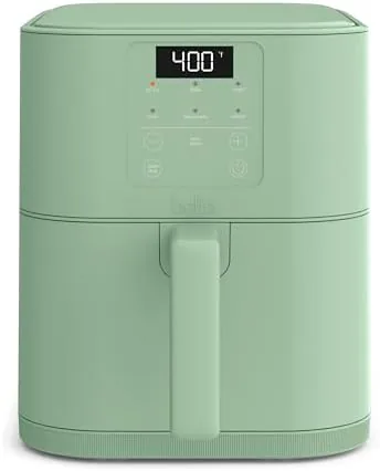 bella Fits-Anywhere™ 6qt Slim Air Fryer with Non-Toxic Ceramic, Seaglass Review: Tested and Rated