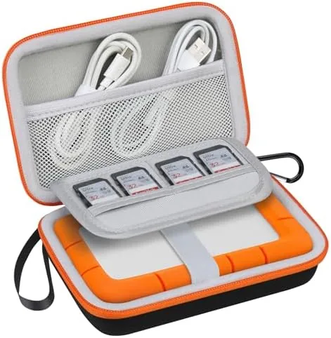 Overview of the Lacdo Hard Drive Carrying Case for LaCie Rugged Mini/Rugged External