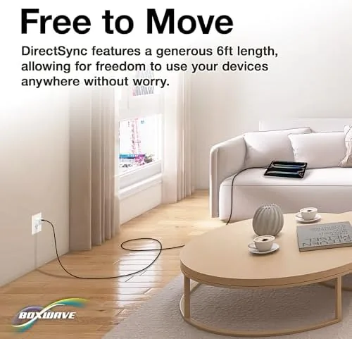 The BoxWave Cable Compatible with Google TV Streamer (4K) - DirectSync in real use