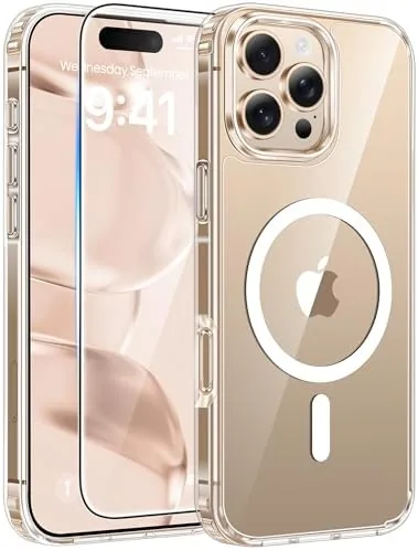 The FNTCASE case back panel showing the magnet ring placement