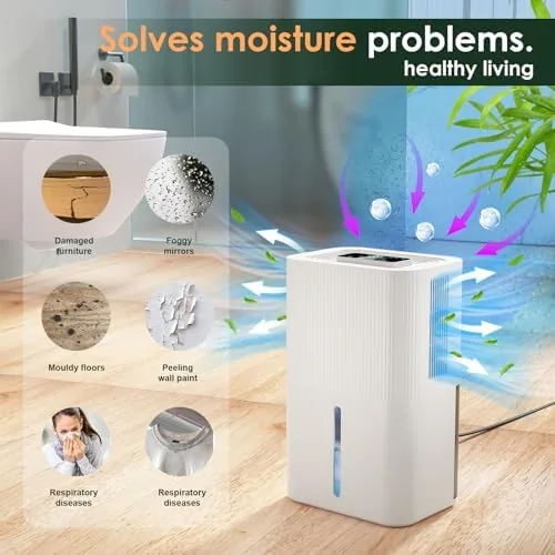 The Portable Home Dehumidifier for Basements Bathroom Bedroom|91 OZ Tank|900 sq.ft compared in context