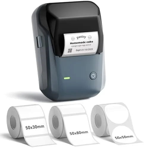 NIIMBOT B1 Label Maker Machine with 3 Tapes, 2Inch Thermal Label Printer | Portable Review: Tested and Rated