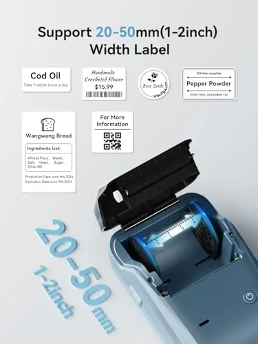 Testing the NIIMBOT B1 Label Maker Machine with 3 Tapes, 2Inch Thermal over two weeks