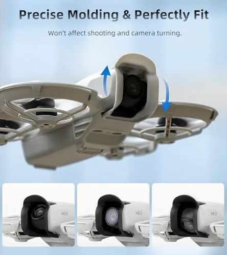 Another view of the Lens Sunshade for DJI NEO, Drone Gimbal Cap Sun Shade