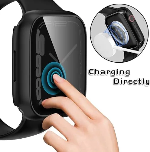 A commuter looking away from the watch screen while a notification shows clearly to the wearer