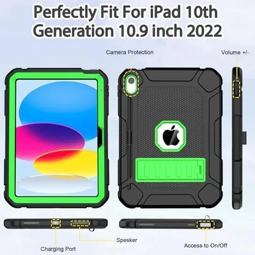 The BMOUO for iPad A16 11th/10th Generation Case (11"/10.9", 2025/2022) | in real use