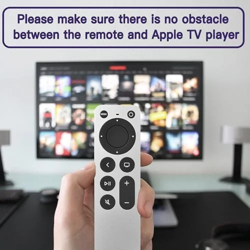 Another view of the Replacement Apple TV Remote Control for Apple 4K / HD/Gen