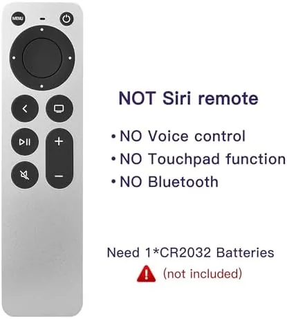 The Replacement Apple TV Remote Control for Apple 4K / HD/Gen compared in context