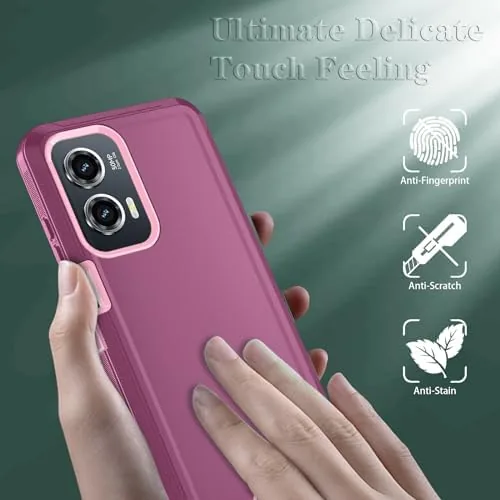 Close look at the Qinmay Phone Case for Motorola Moto G Stylus 5G 2024 build quality