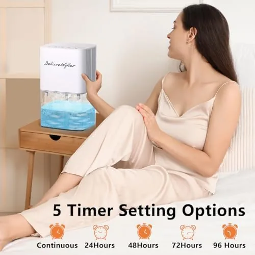 The Dehumidifier 1657ML 58OZ Small Dehumidifier for Home 230 Ft² Safety compared in context