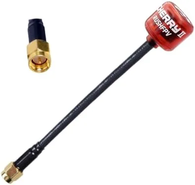 Overview of the RUSHFPV FPV Antenna Cherry 2 5.8G SMA RHCP 123mm |