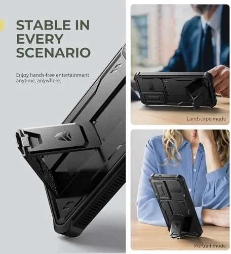 The Dexnor for Samsung Galaxy S25 Plus Case with Built-in Slide in real use
