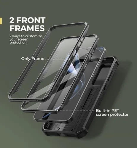 Another view of the Dexnor for Samsung Galaxy S25 Plus Case with Built-in Slide