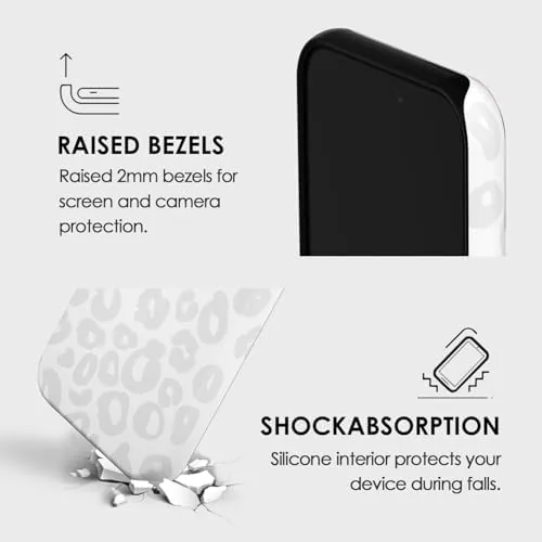 Another view of the Svanove Cheetah Print Phone Case for iPhone 13/ iPhone 14