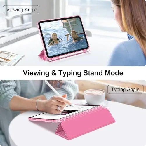 Another view of the Fintie Clear Case for iPad (A16) 11th Gen 11 in