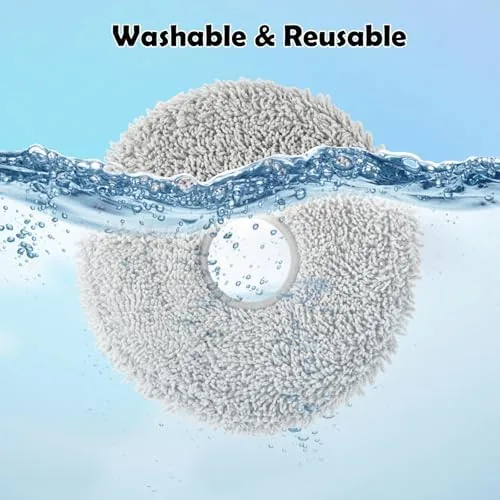 Testing the 8 Pack Reusable Mop Pads for Dreame L10s, L40, X40 over two weeks