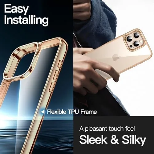 The JETech Case for iPhone 16 Pro, Anti-Yellowing, Desert | Shockproof compared in context