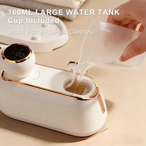 The Travel Steamer for Clothes Portable, 1200W Handheld mini travel Steam compared in context