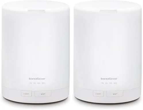 Testing the InnoGear 300ml Essential Oil Diffuser for Home Scent Humidifier, Yellow over two weeks