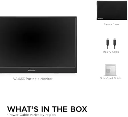 Testing the ViewSonic VA1653 16 Inch 1080p Portable Monitor, FHD IPS External over two weeks