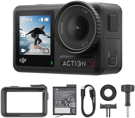 DJI Osmo Action 4 Essential Combo Review: Low Light Power in a Tough Shell