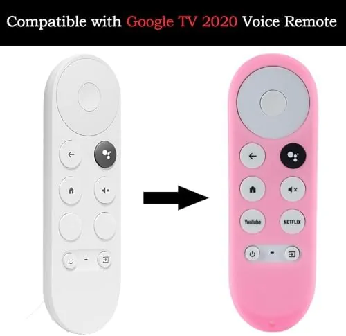 Close look at the 2Pack Gavyqier Remote Cover for 2020 Chromecast with Google TV build quality