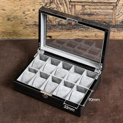 The Watch Box for Men 10 Watches Storage box&Organizer Smart Watch in real use