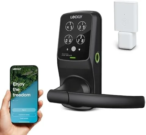 Overview of the Lockly Secure Pro Wi-Fi Smart Lock with Handle | Keypad