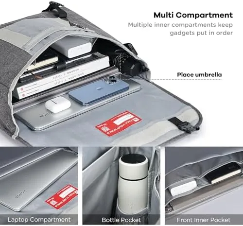 Another view of the Messenger Bags for Women 17 Inch Laptop Crossbody Bags for