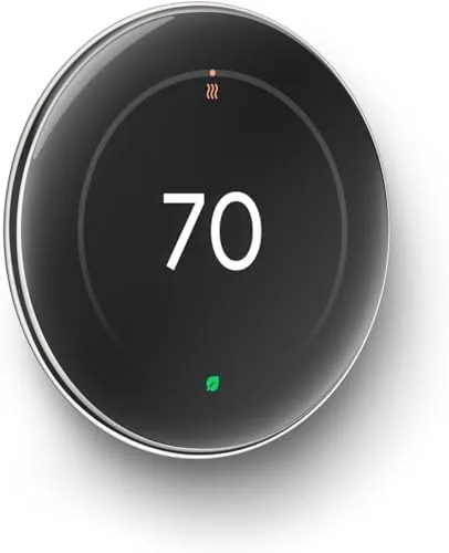 The rotating ring control on the Nest thermostat being turned