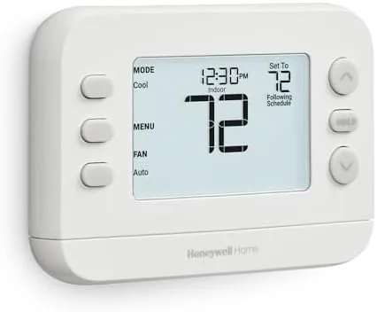Close up of the display and the rotating temperature dial