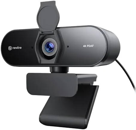 N newline 4K Webcam for PC with PDAF Autofocus, Privacy Cover, Dual Microphones, 4K@30FPS Review: Tested and Rated