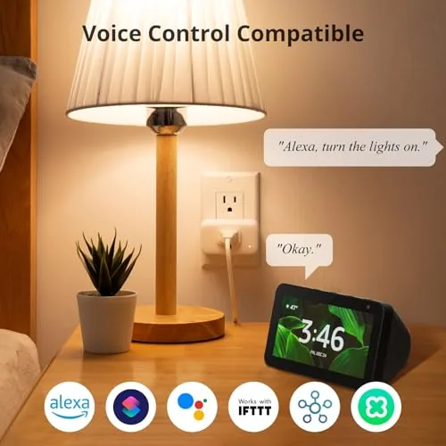 Detail shot of the SwitchBot Smart Plug Mini, 15A Energy Monitoring, WiFi & Bluetooth features