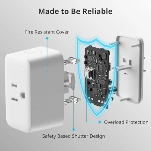 The SwitchBot Smart Plug Mini, 15A Energy Monitoring, WiFi & Bluetooth compared in context