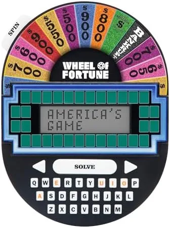 Educational Insights Wheel of Fortune Handheld Game Review: Spin Anywhere